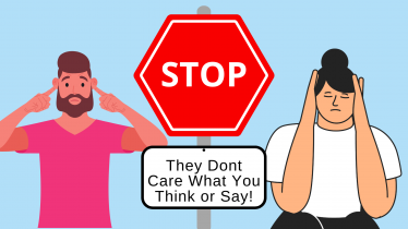 STOP! They aren't listening to you